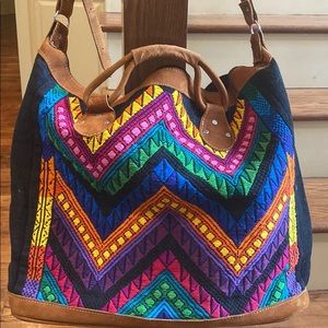 Guatemalan embroidery bag
